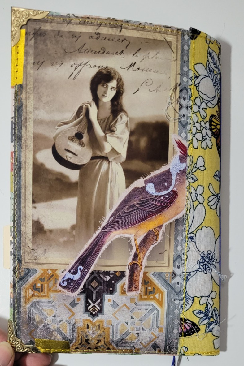 Handmade Junk Journal ~ Boho Beauty ~ Yellow