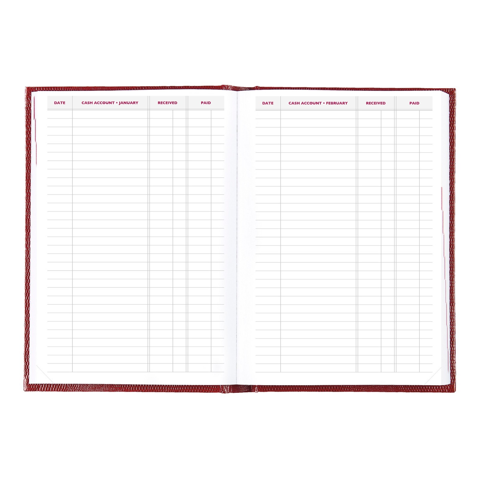 Brownline 2027 CB389.RED Daily Planner Diary, Hard Cover, 8-1/4 x 5-3/4″
