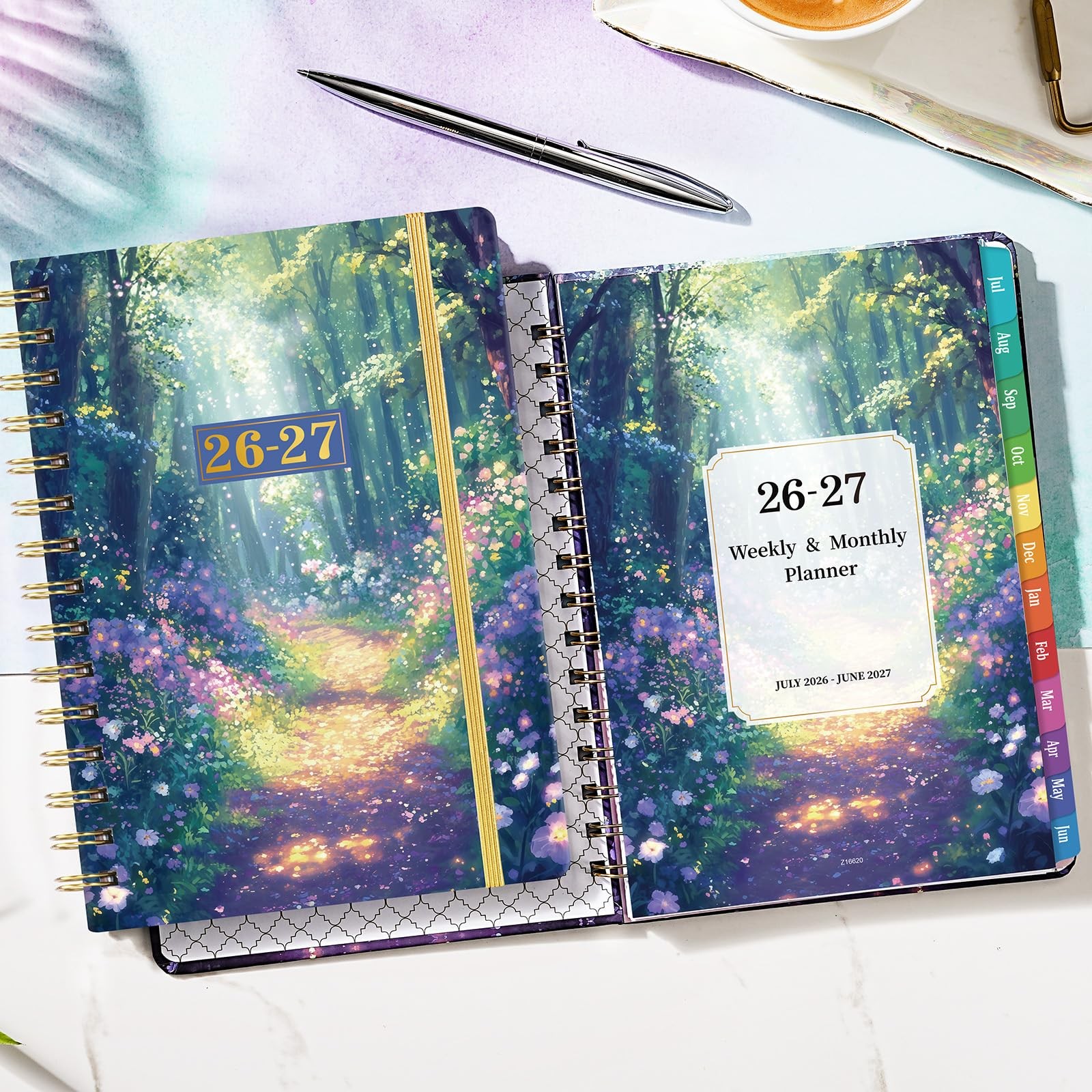 Academic Planner 2026-2027 from Jul.2026 – Jun.2027 8.5” X 6.4” Weekly Monthly