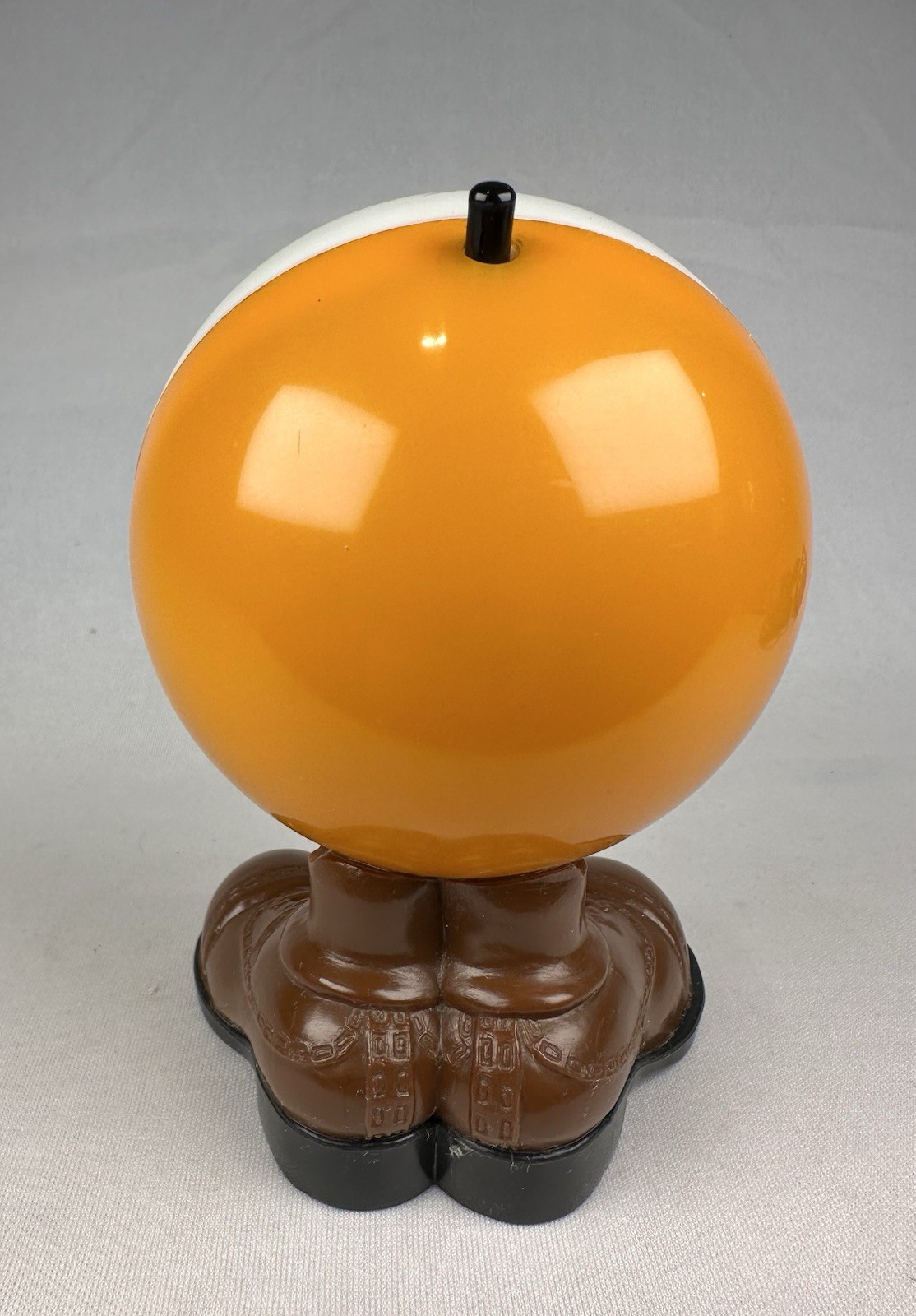 Vintage JSNY Perpetual Desk Button Flip Calendar Orange Ball On Boots Hong Kong