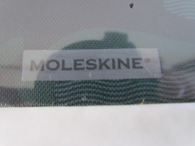 Retired Moleskine Fabric Camouflage Nomad Notebook Fabric Cover Line Ruled