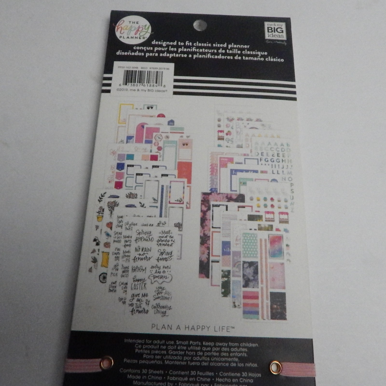 The Happy Planner 5 Sticker Books Sheets Lot of 5 Books