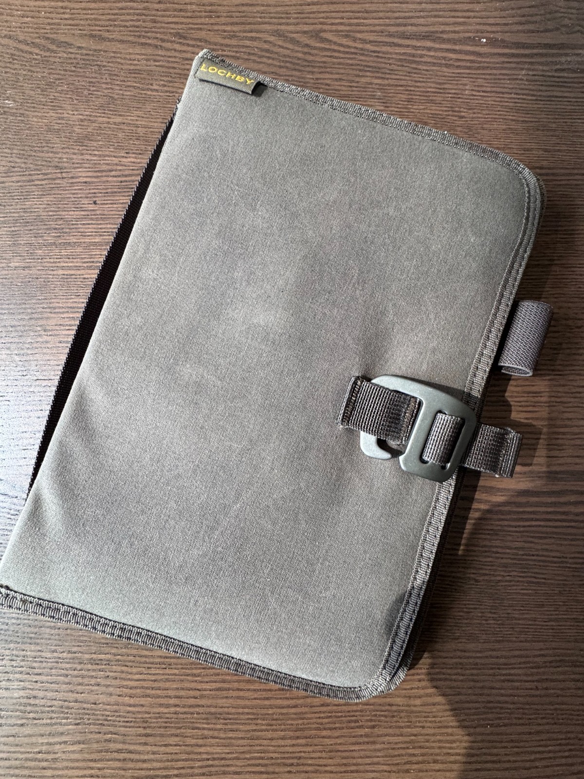 Lochby Field Journal Brown A5 Planner Cover | Water Resistant Waxed Canvas