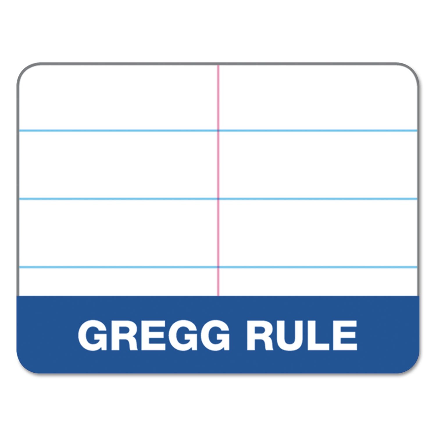 Tops Docket Gold Steno Book, 6″ x 9″, Gregg Rule, Clear 6 x 9 Inches, White