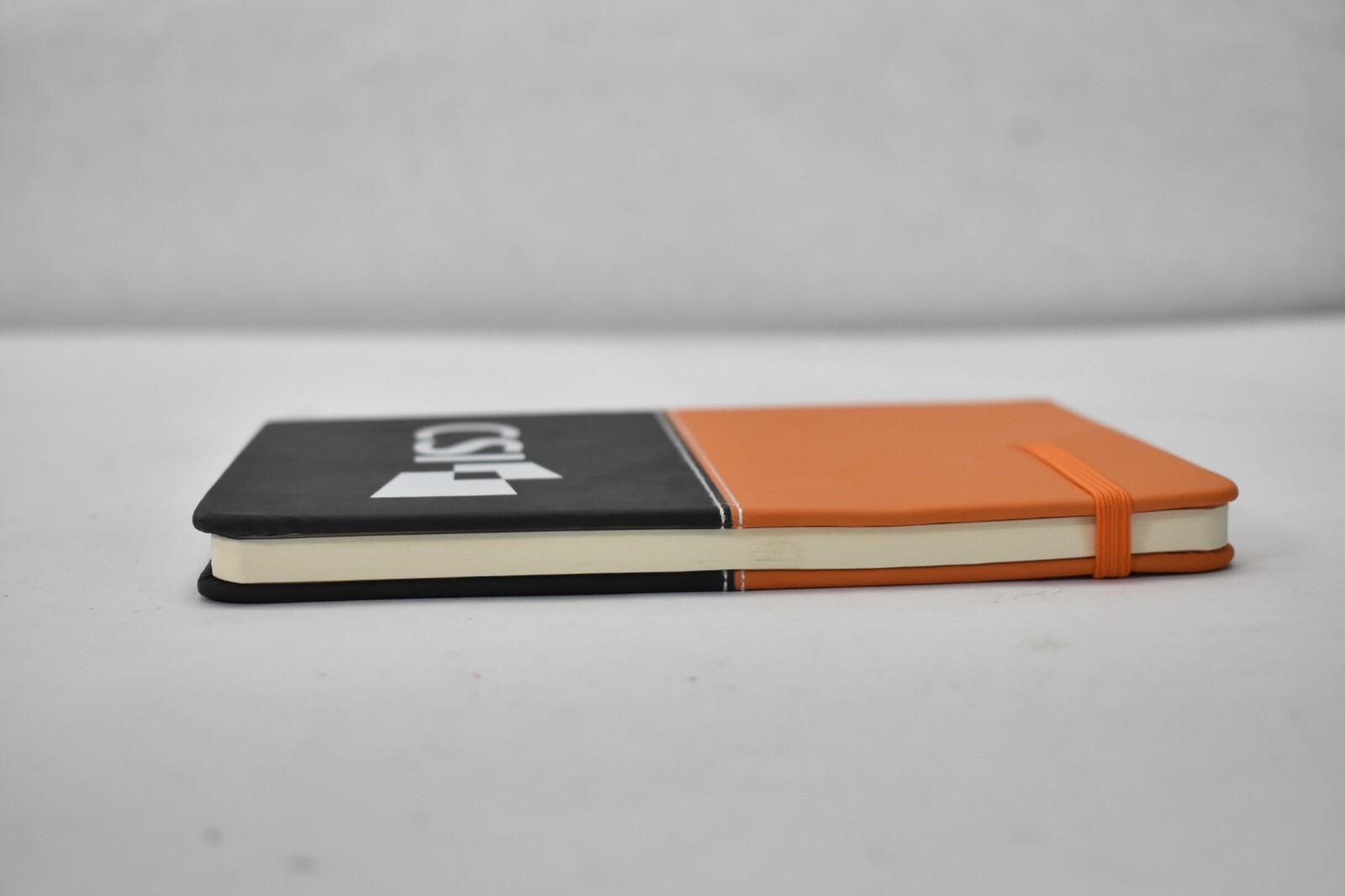 Lot of 5 Mini Pocket Notebooks 5″ x 7″ Orange/Black Branded Journals Pads