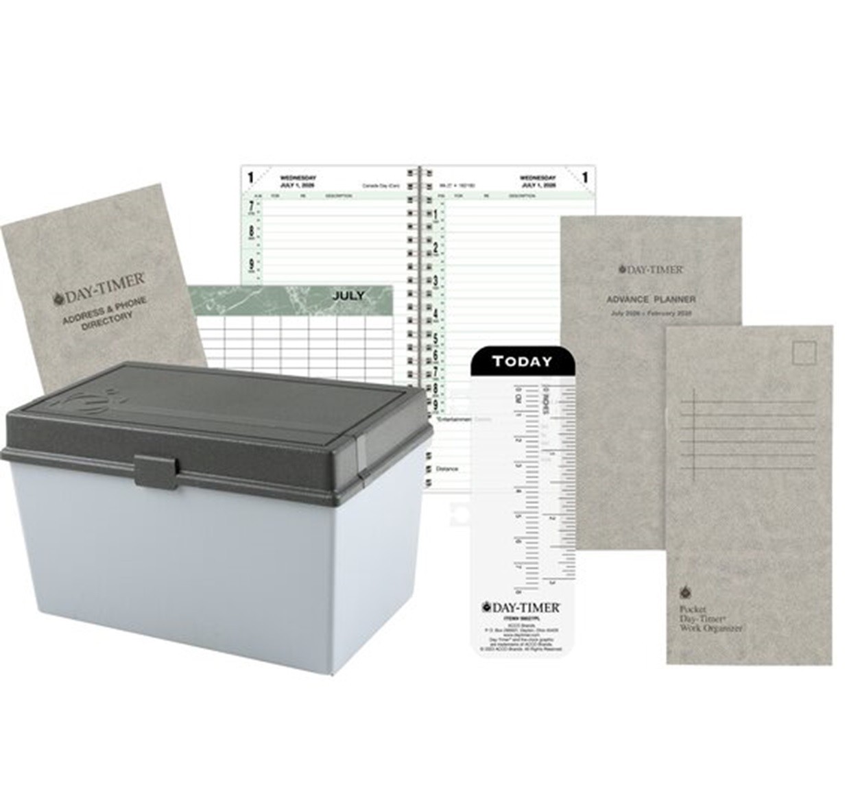 Day-Timer Jul26 – Jun27 2-Page/Day Recorday Planner Refill, Wirebound