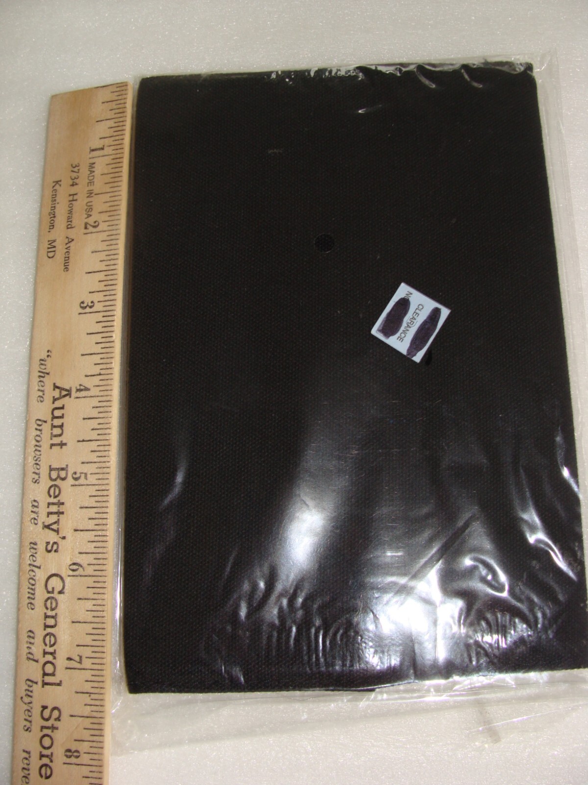 NEW SEALED Recollections Canvas Journal Size 5×7″ Black 684933