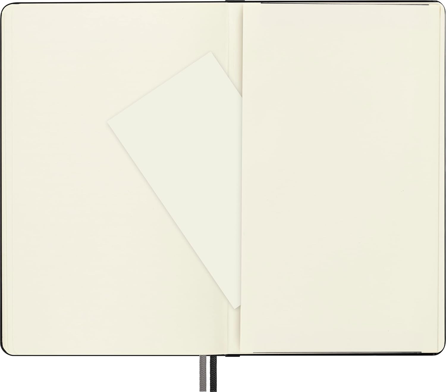 Moleskine Classic Expanded Notebook, Hard Cover, Large (5″ x 8.25″) Dotted, Blac