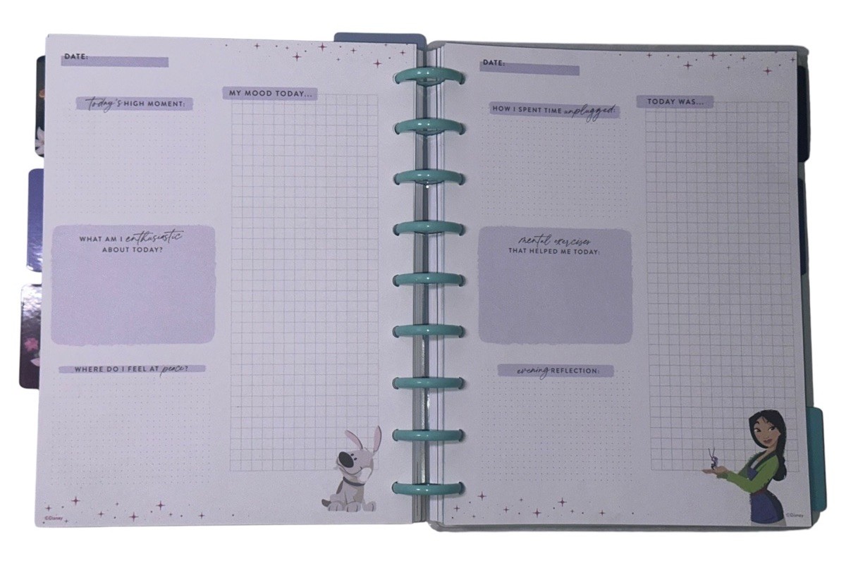 The Happy Planner Disney Princess Guided Journal So Many Adventures Waiting