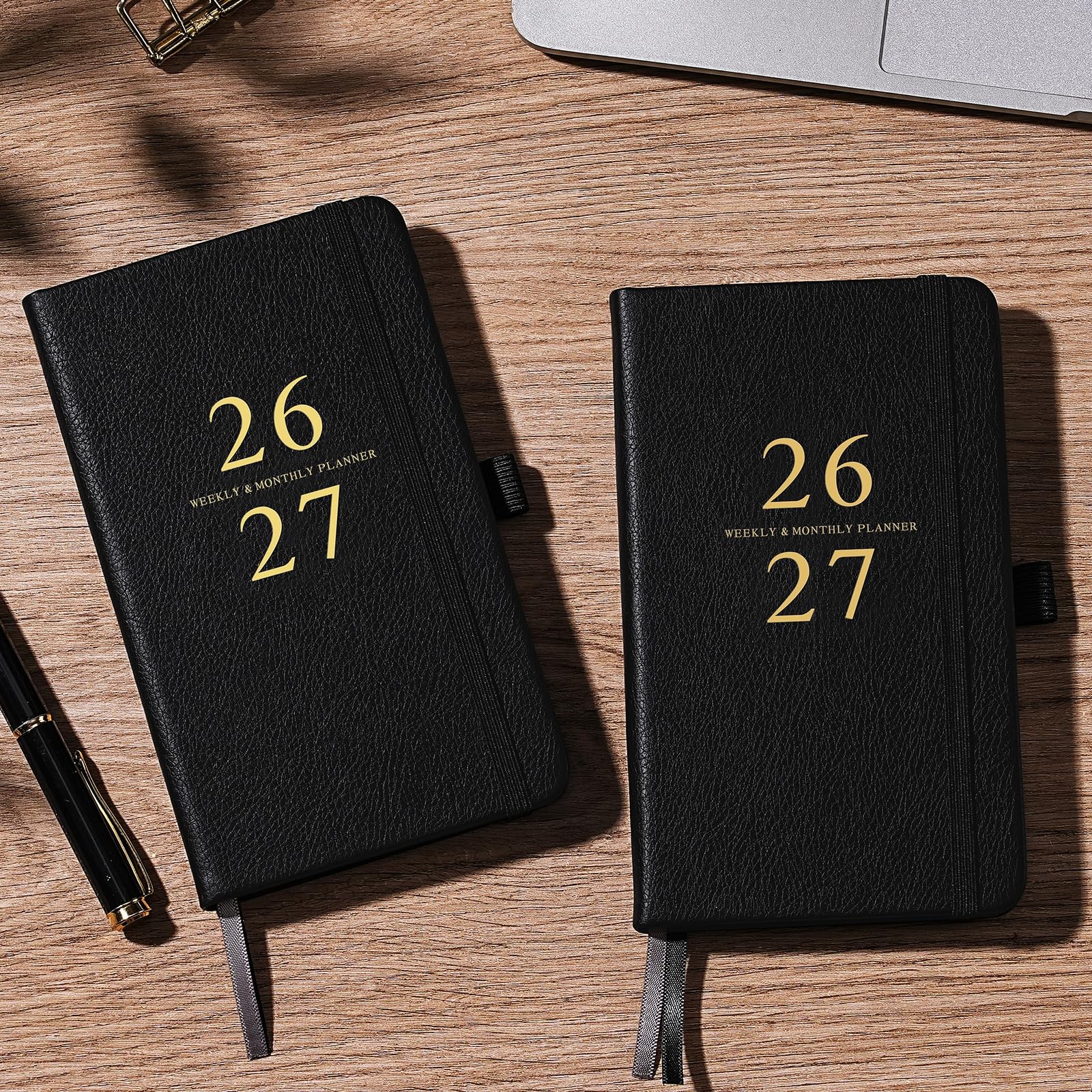 2026-2027 Pocket Planner/Calendar – Jul 2026 – Jun 2027, Academic A5, Black