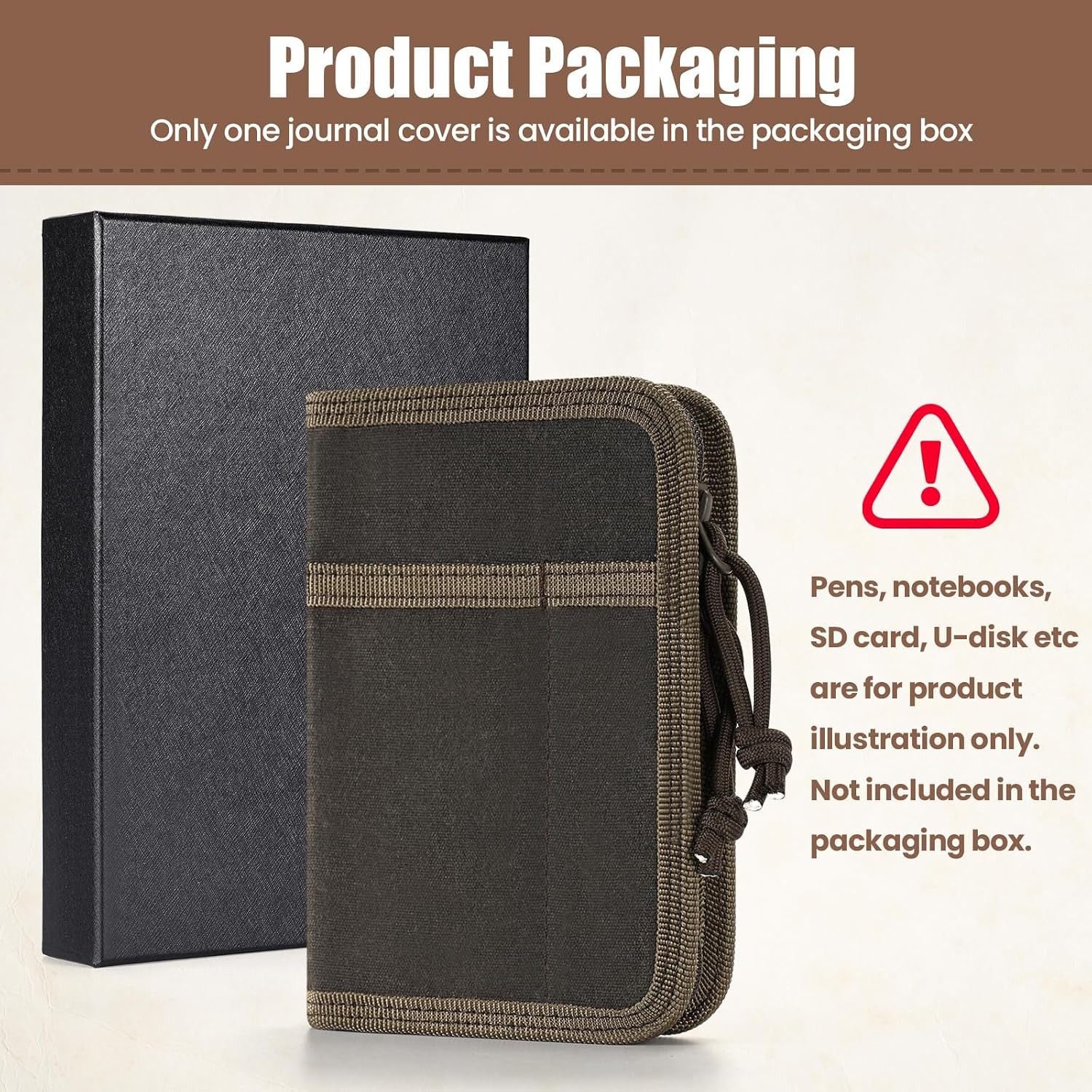 Water Resistant Field Notes 3.5×5.5 Journal Cover Case Wallet for Moleskine