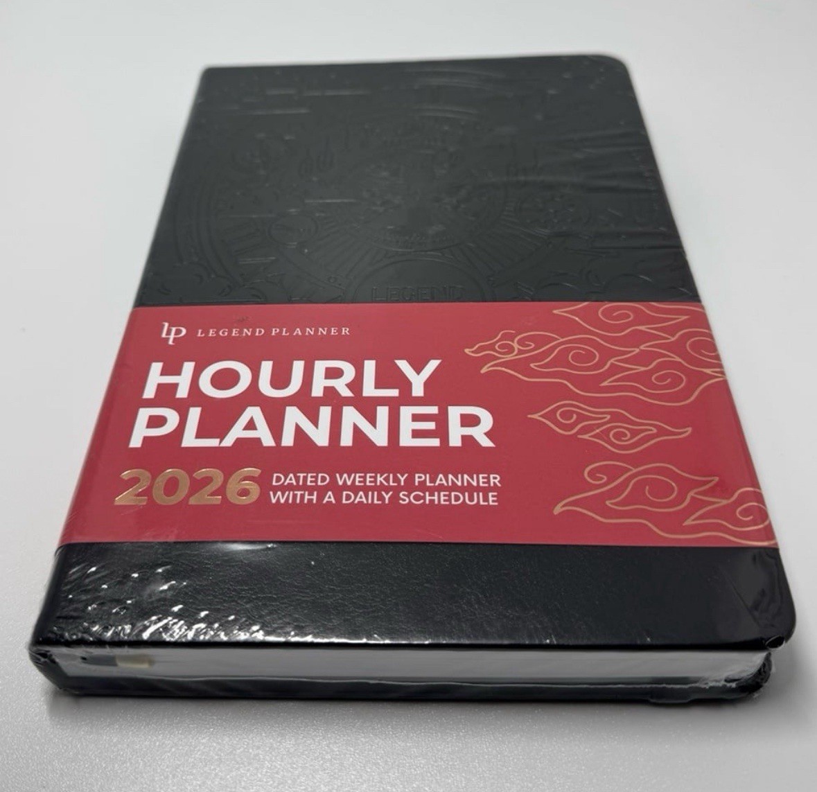 Legend Planner | Hourly Planner 2026 | A5 5.5×8.3 | Black | SEALED