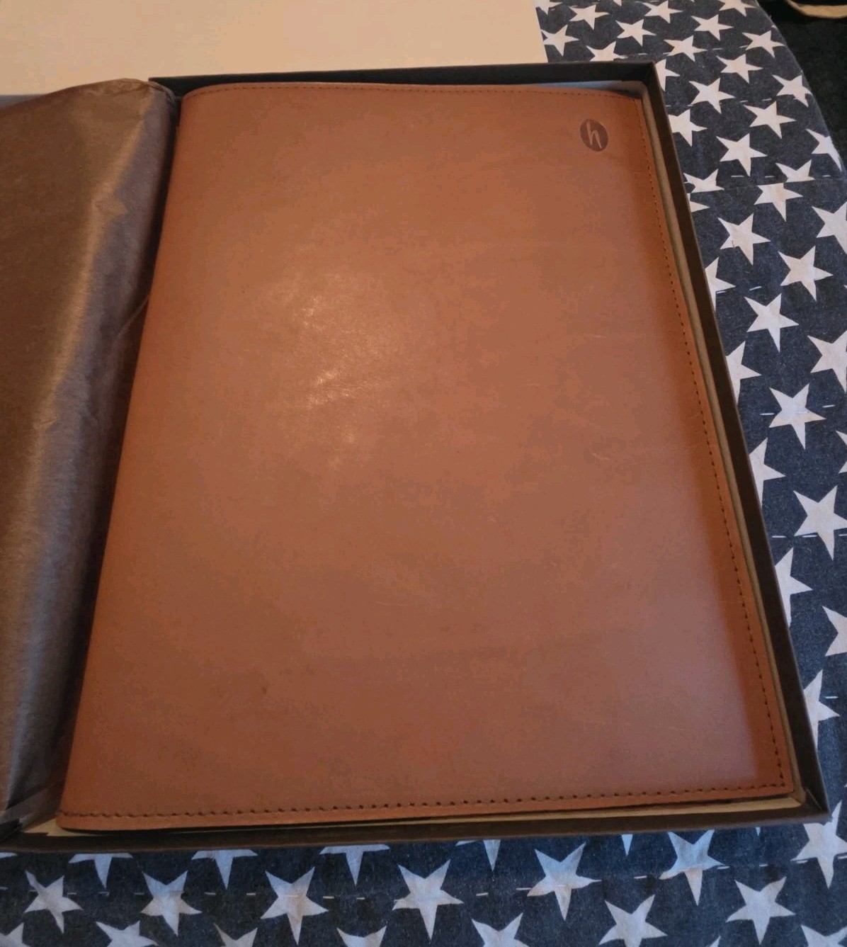 Hartmann Leather Letter Folio Organizer Large Model 4700 BELT EC9