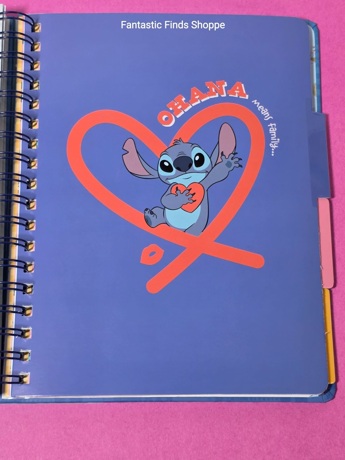 Disney Lilo & Stitch Hawaii Surf Club 12 Month Planner NEW UNUSED