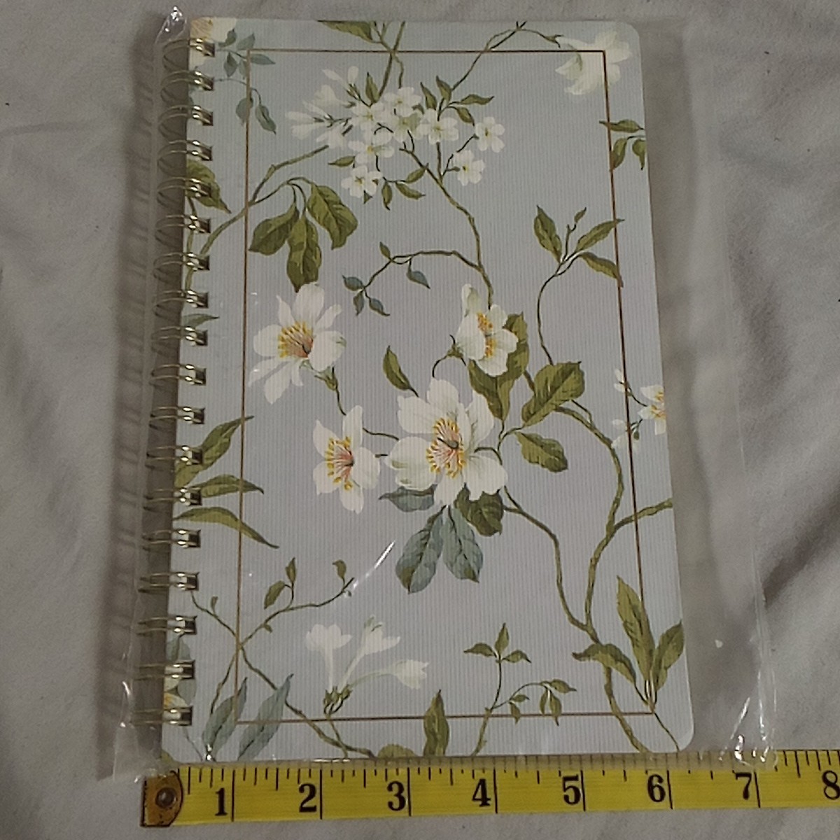 Fringe Studio Geranium & Magnolia Vine Flower Floral Notebook Journal Spiral