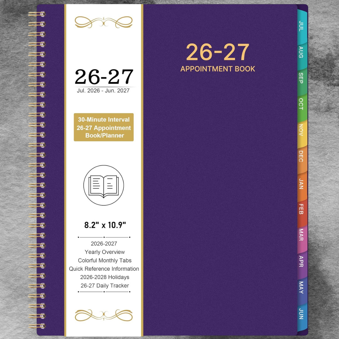 2026-2027 Appointment Book/Planner – 8.2″ x 11″, Daily Planner 2026-2027 from…