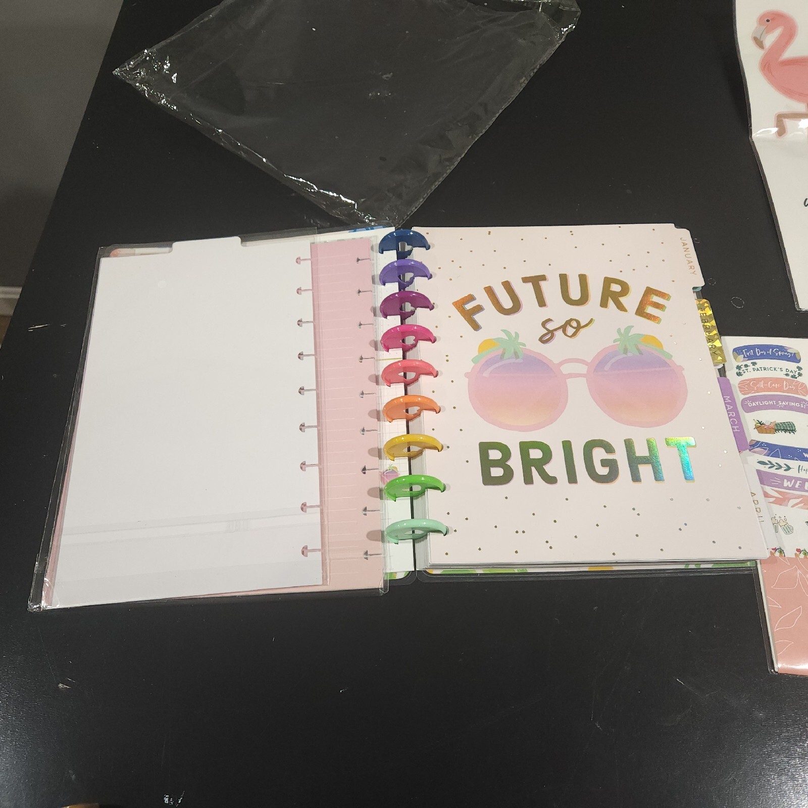The Happy Planner LET’S DO THIS 2020 STICKERS RAINBOW HEART NEW OPEN PAC