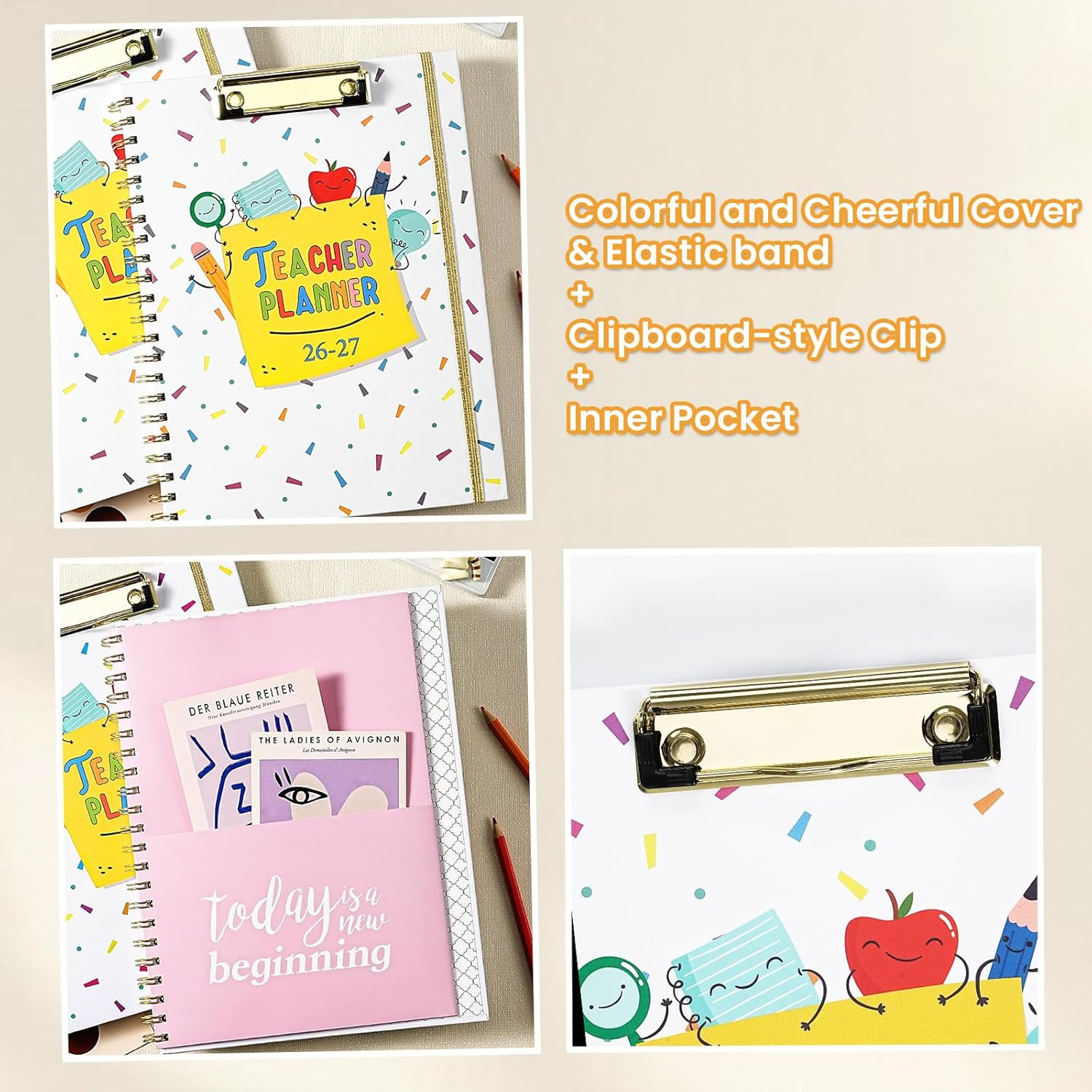 Teacher Planner 2026-2027 – Teacher Lesson Planner, July 2026 – June 2027, 2026-