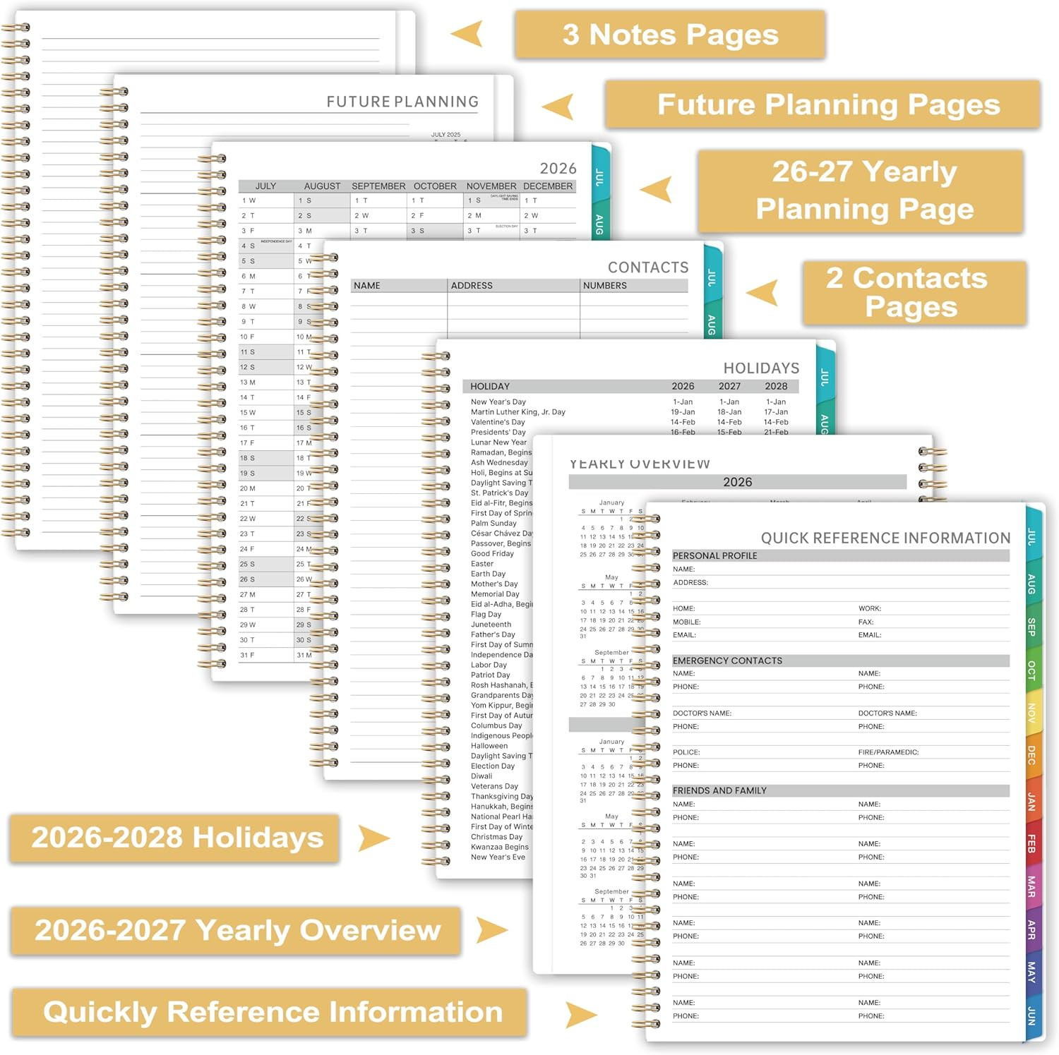 Appointment Book/Planner 2026-2027 – Appointment Book 2026-2027, July 2026 – Jun