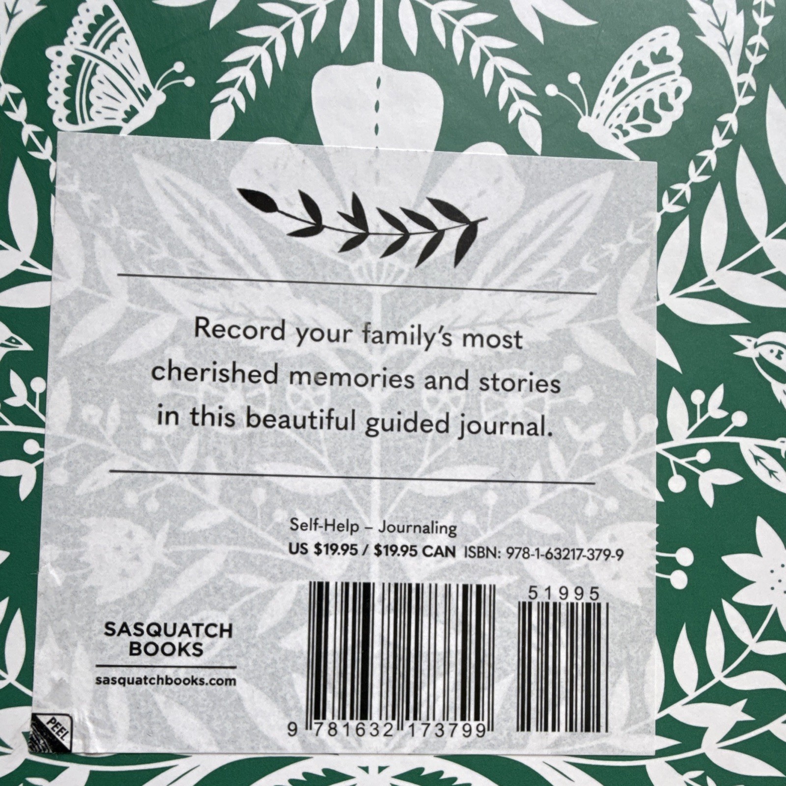 Sasquatch Books This Family of Ours: A Keepsake Guided Journal