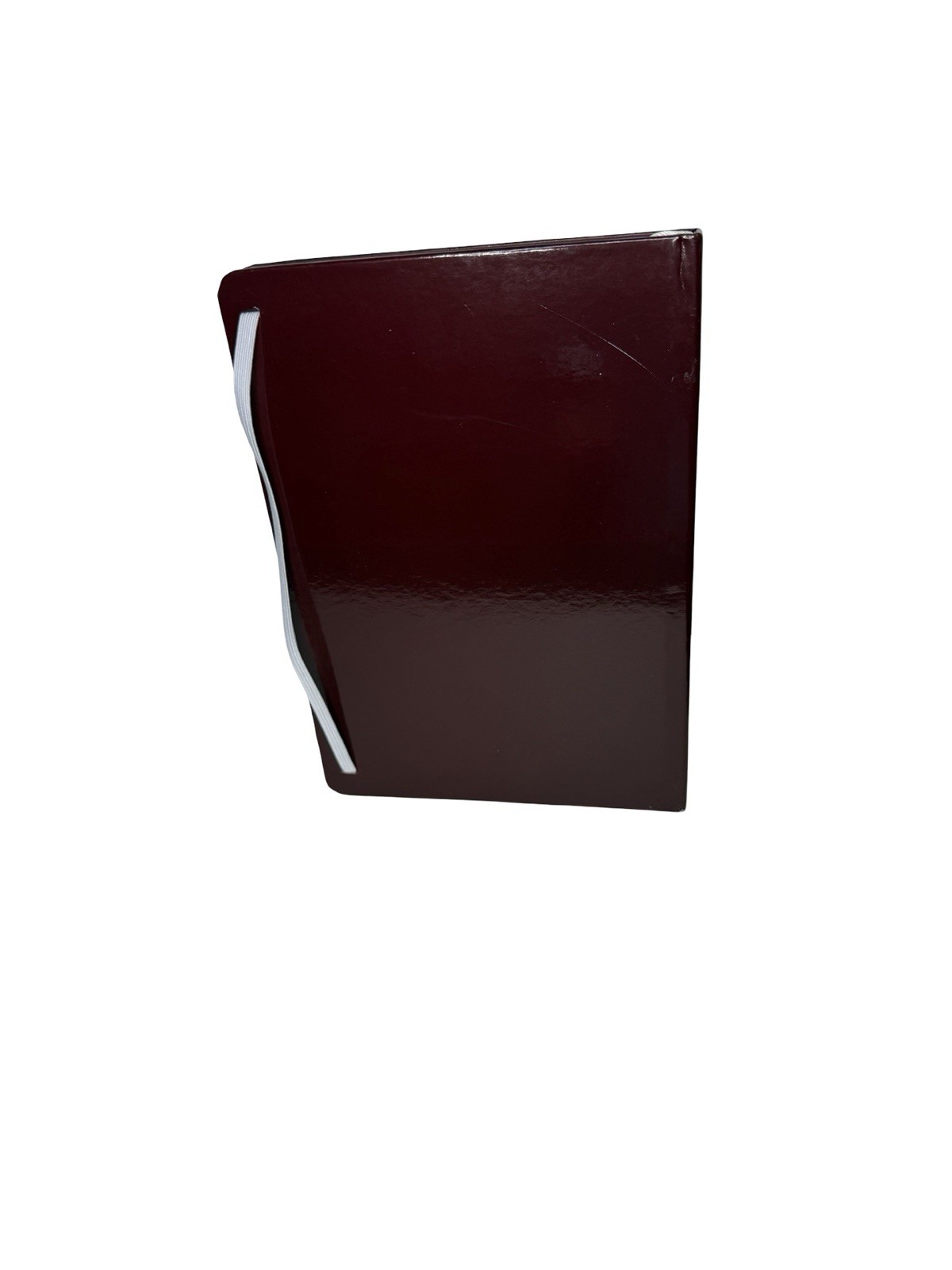 Gucci Ancora Blank Journal Notebook in Burgundy Hard Cover