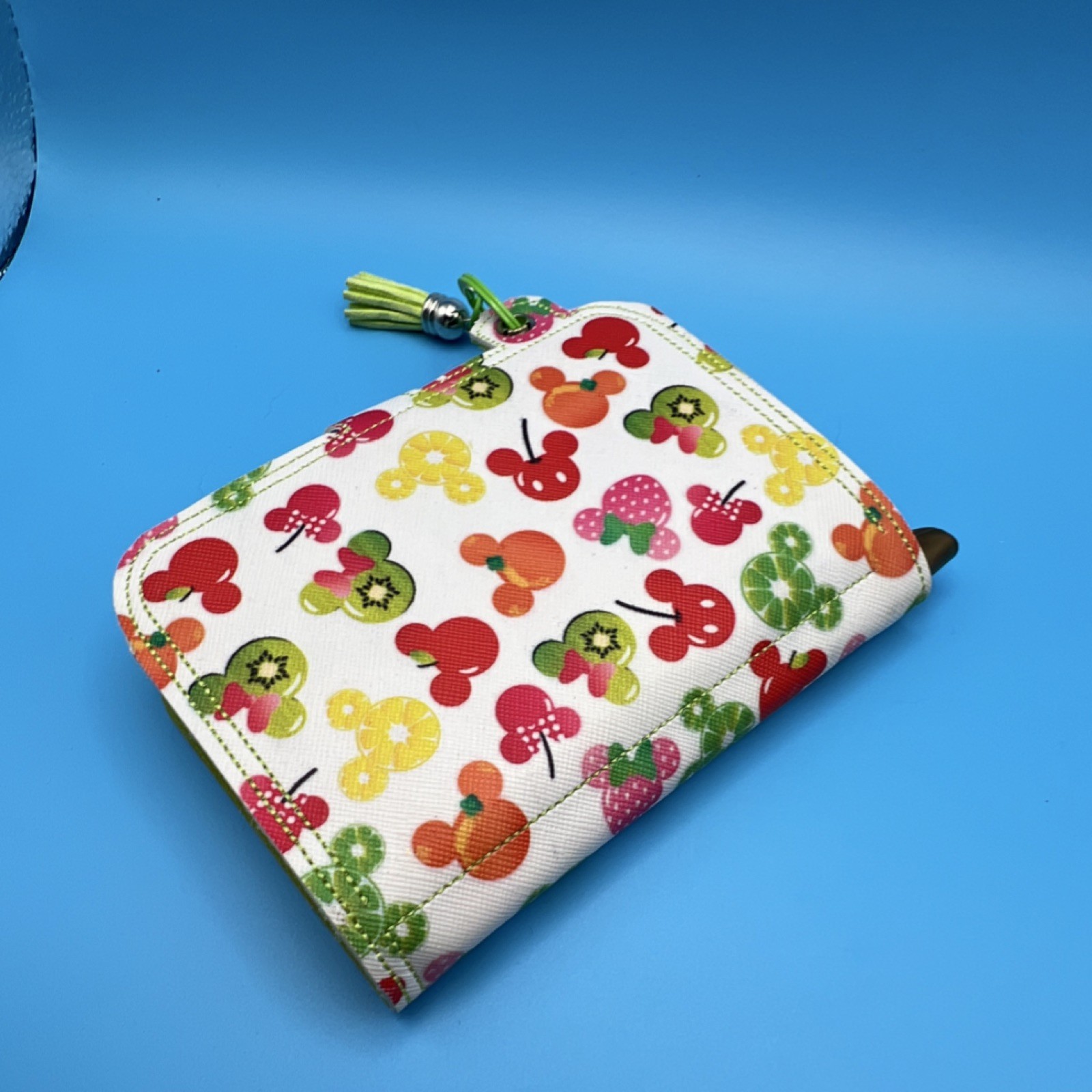 Disney Mickey Mouse Fruit Pattern Notebook Planner with Tassel unique