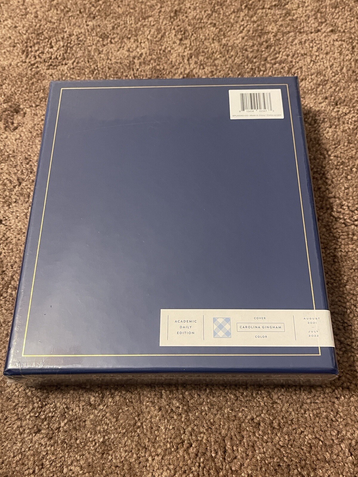 Emily Ley Daily Simplified Planner – AY Year 2021-2022 NIB (Mohawk Paper) CG