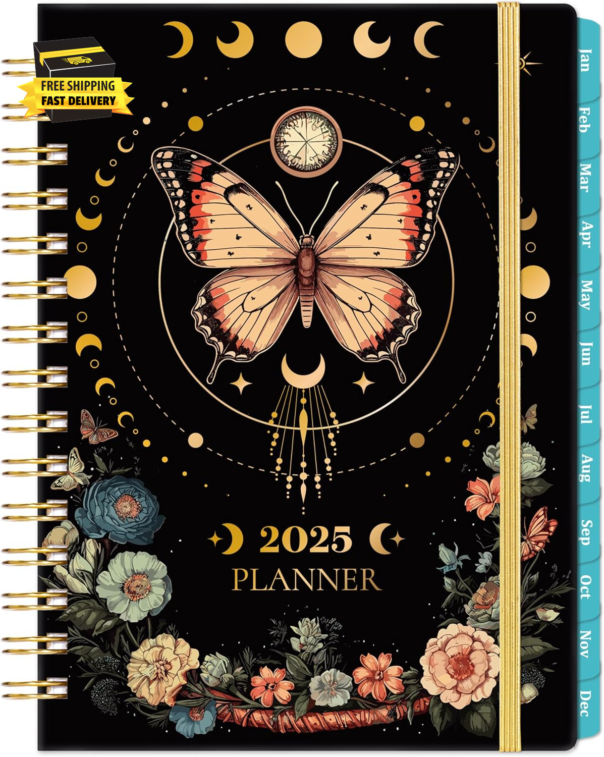 2025 Planner – Planner 2025, Jan.2025 – Dec.2025, 6.4″ X 8.5″, 2025 Planner Week