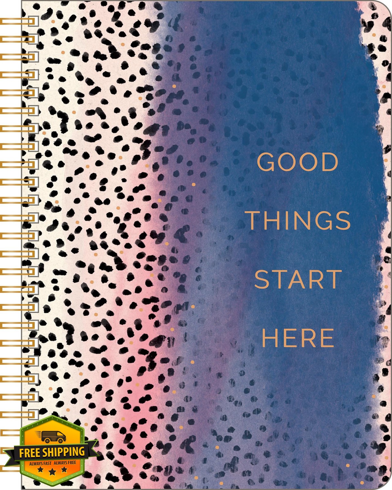Compendium Good Things Purple Notebook