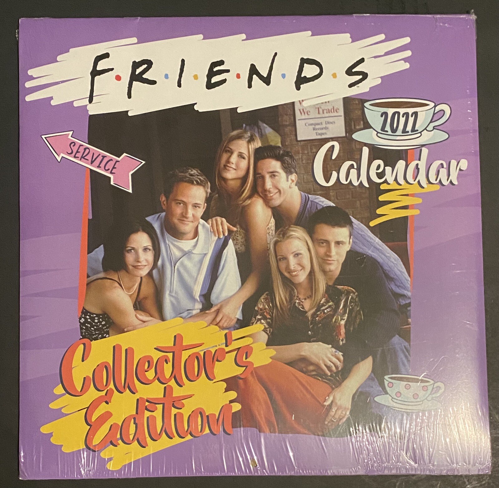 Friends Collector’s Edition 2022 Wall Calendar – BRAND NEW!