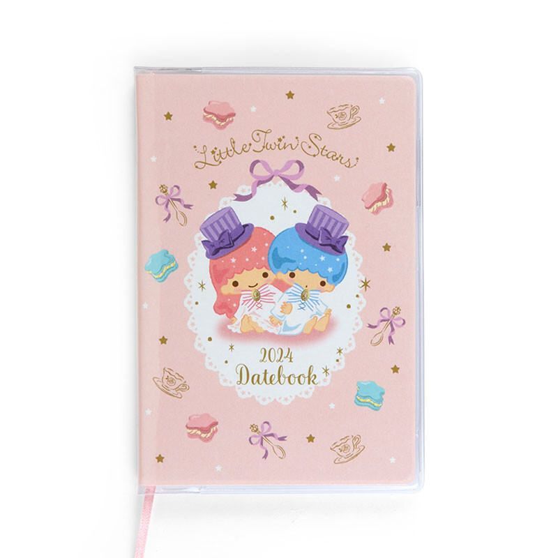 2024 Schedule Book Agenda Planner Sanrio Little Twin Stars Pocket Datebook