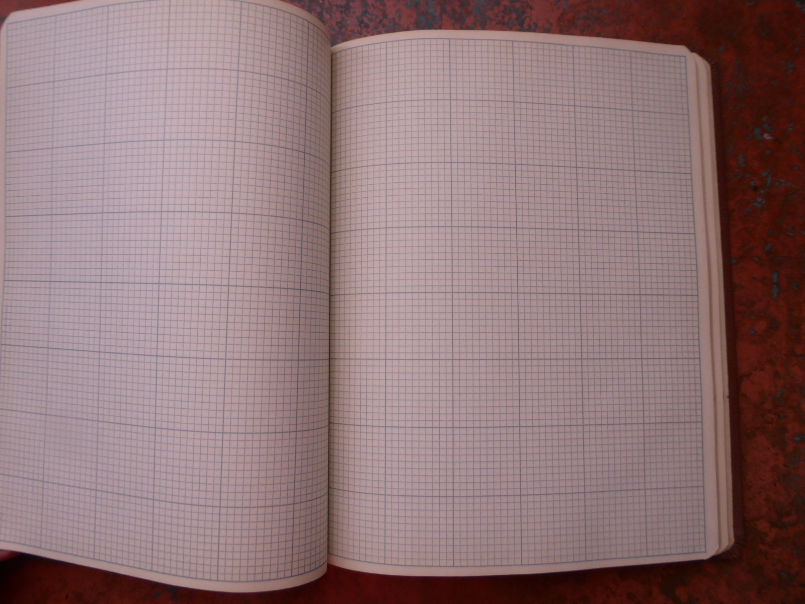 Cross Section 376A Field Book Vintage Graph Grid Keuffel & Esser Engineers