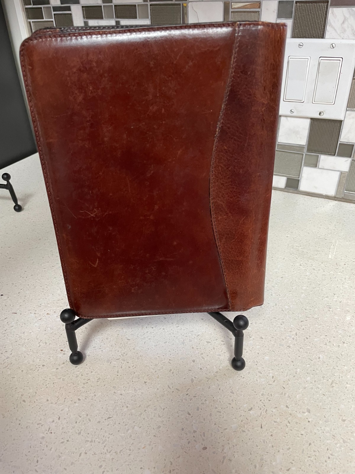 Scully Italy Bifold Leather Portfolio/Notebook Holder 9.5″x7″