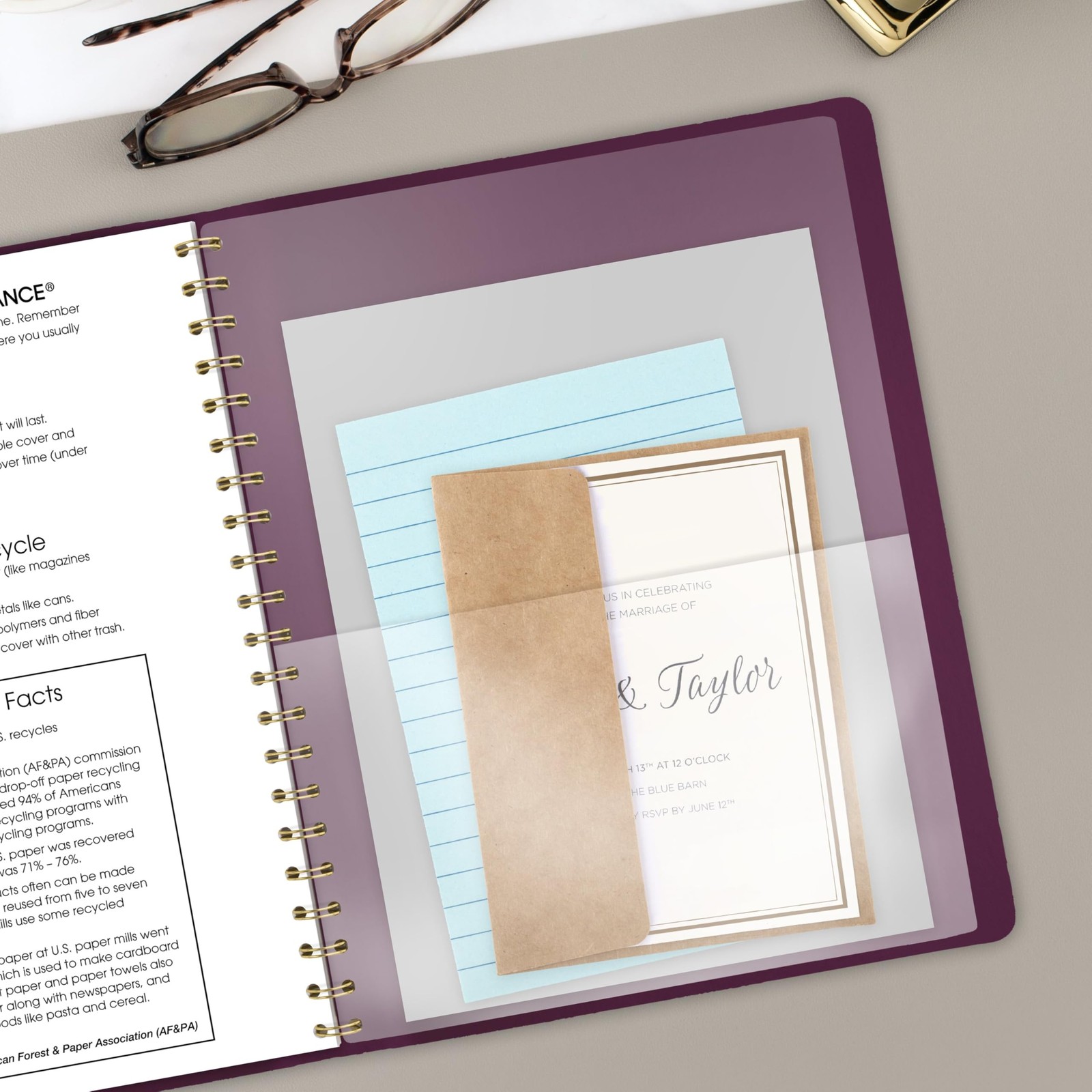 AT-A-GLANCE 2027 Appointment Book Planner, Weekly & 8.25″ x 11″, Purple