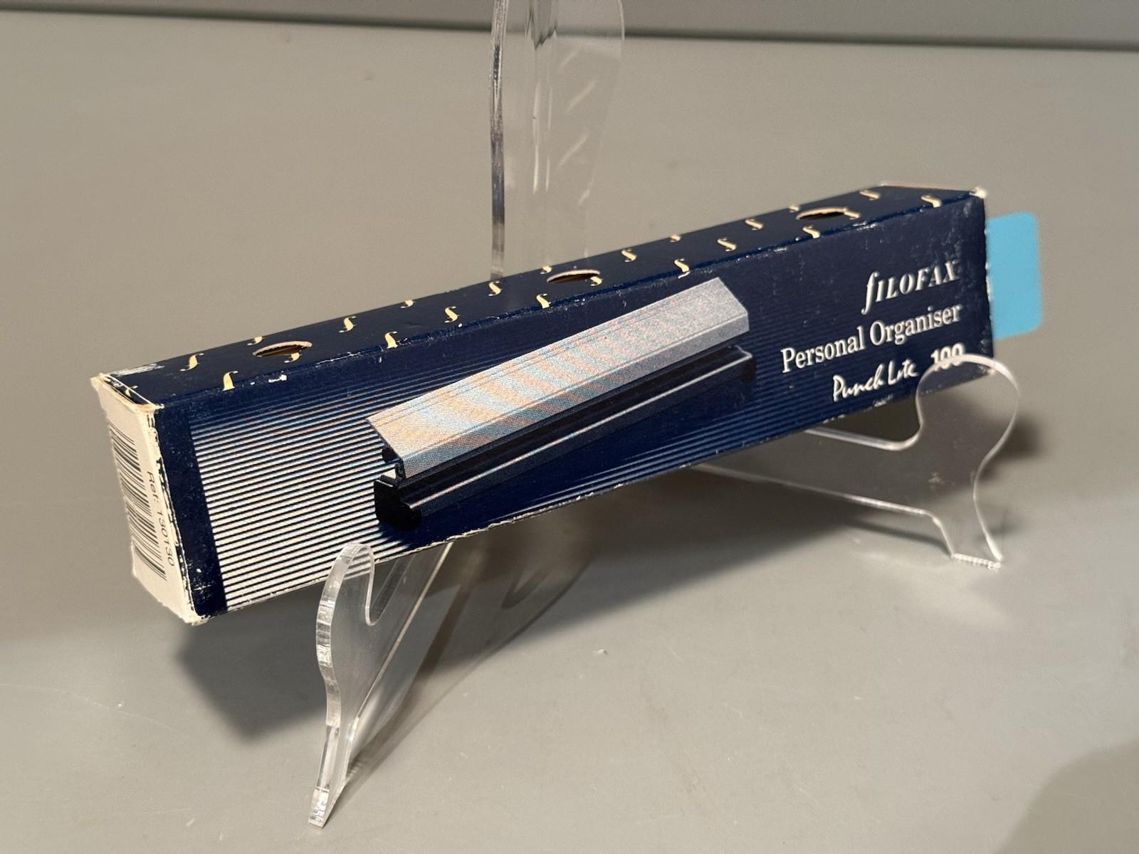 Filofax Personnel 6 Hole Aluminum Organizer Punch Lite 100 • Extremely Rare! ▶️