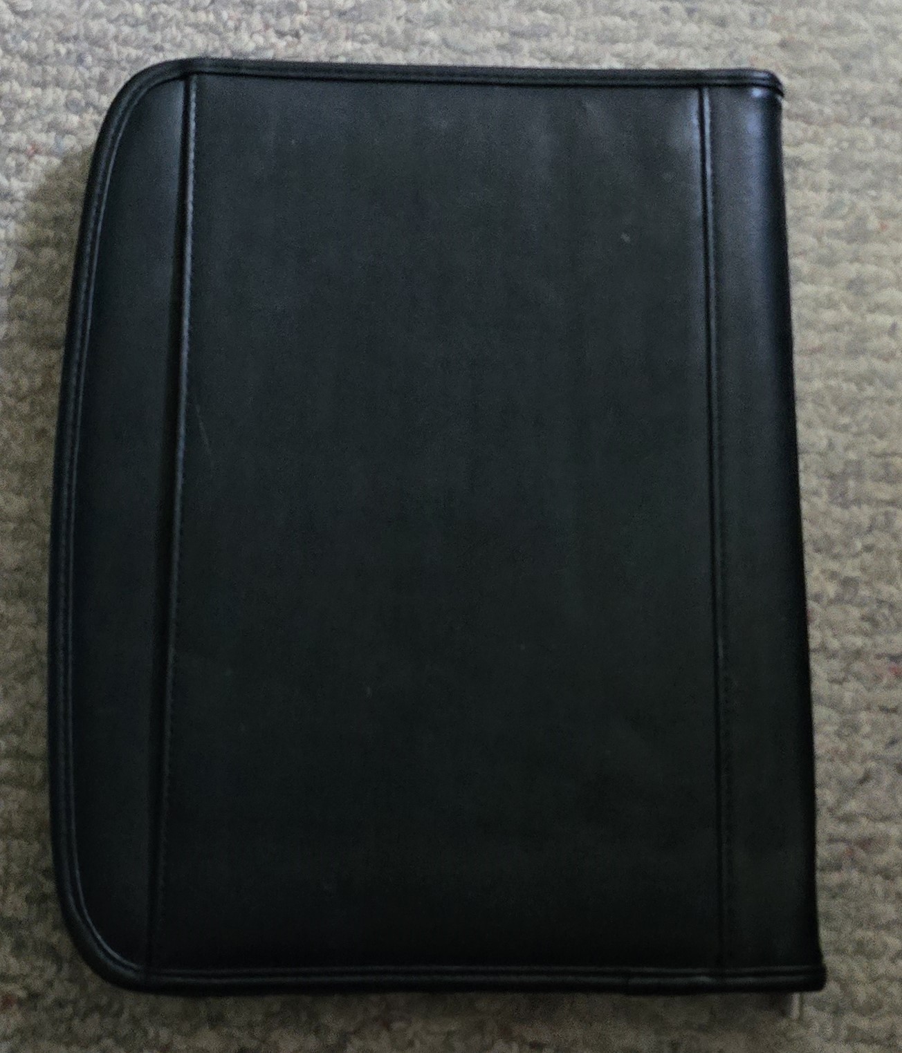 West Point US Military Academy Portfolio Case Zip Closure Organizer Leed’s Black
