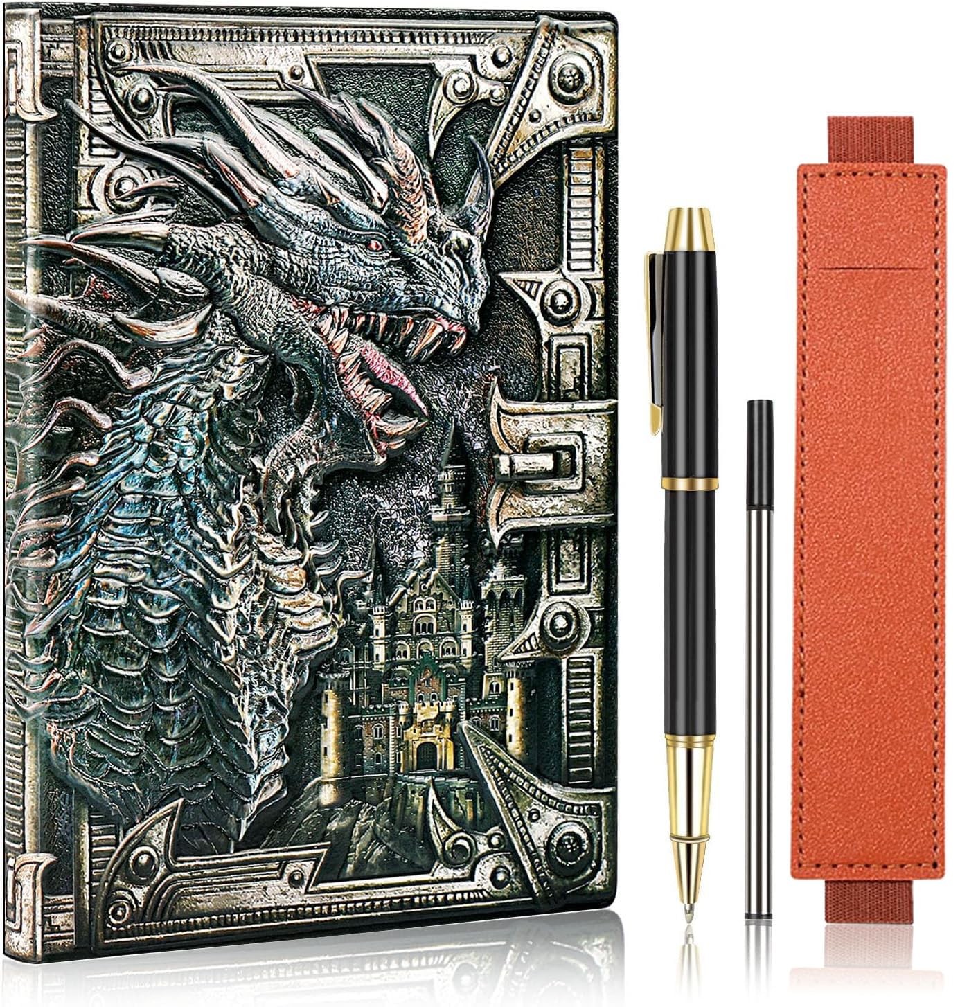 LongLongJin DND dungeon and dragon Notebook 3D Embossed Colorful Dragon