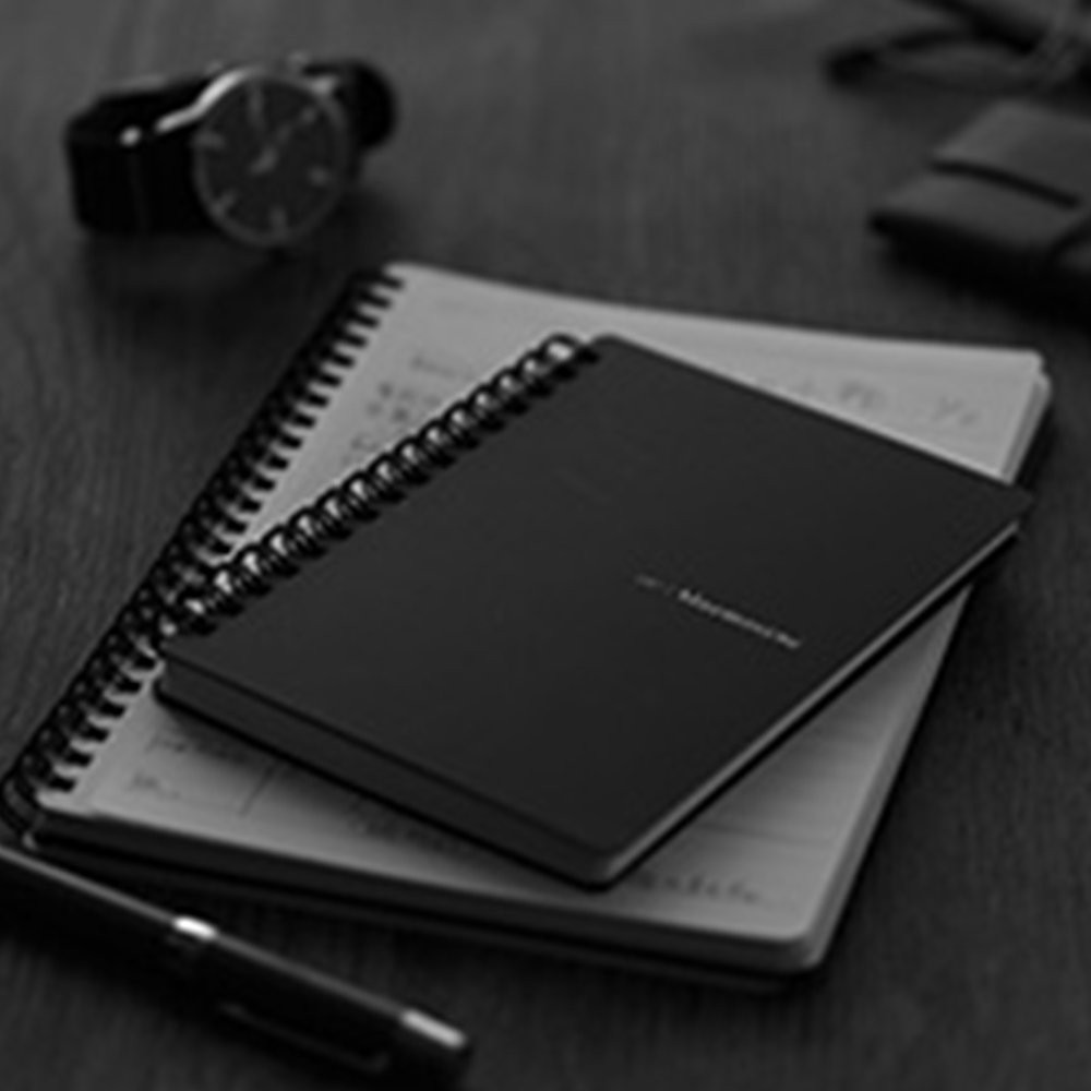MNEMOSYNE Notebook 9.92 x 7.05 Inches (B5), 7mm ruled 30-line, 80 Sheets (N19…
