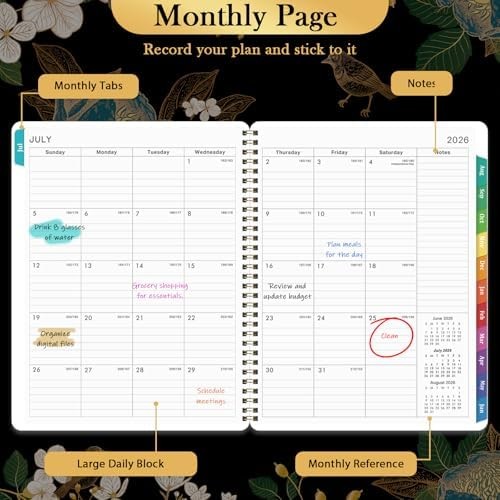 Planner 2026-2027 – Academic Planner 26-27, Jul.2026 – Jun.2027, 8″ x 10″, 2026-