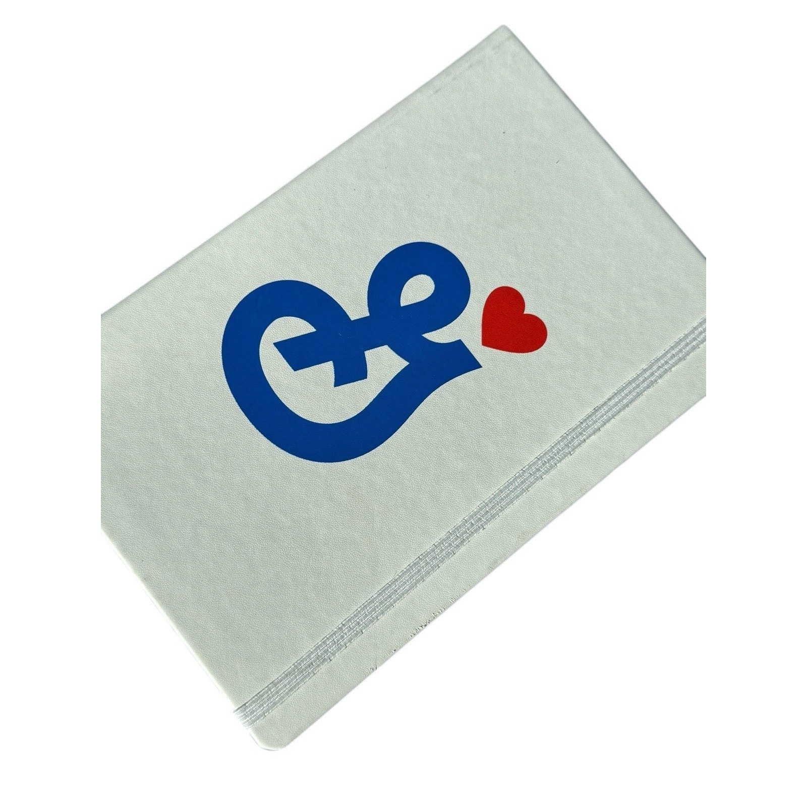 General Mills Branded Notebook Journal Logo Heart Elastic Closure Mostly Full