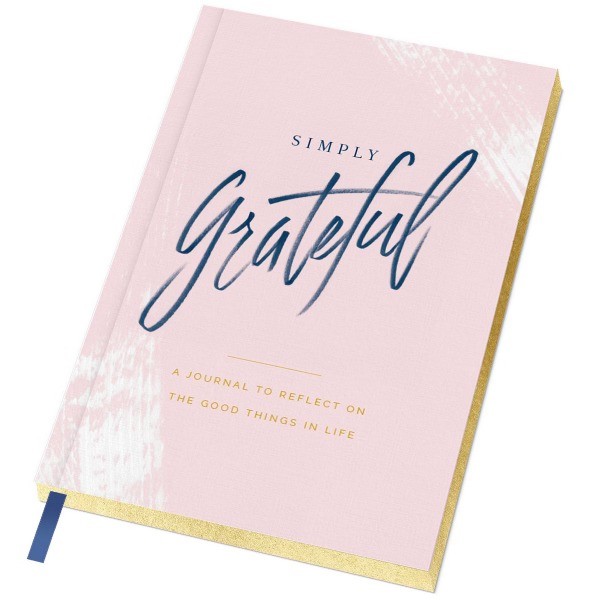 Simply Grateful Journal: Guided Notebook for Women, 5×7 Inches, 176 Pages
