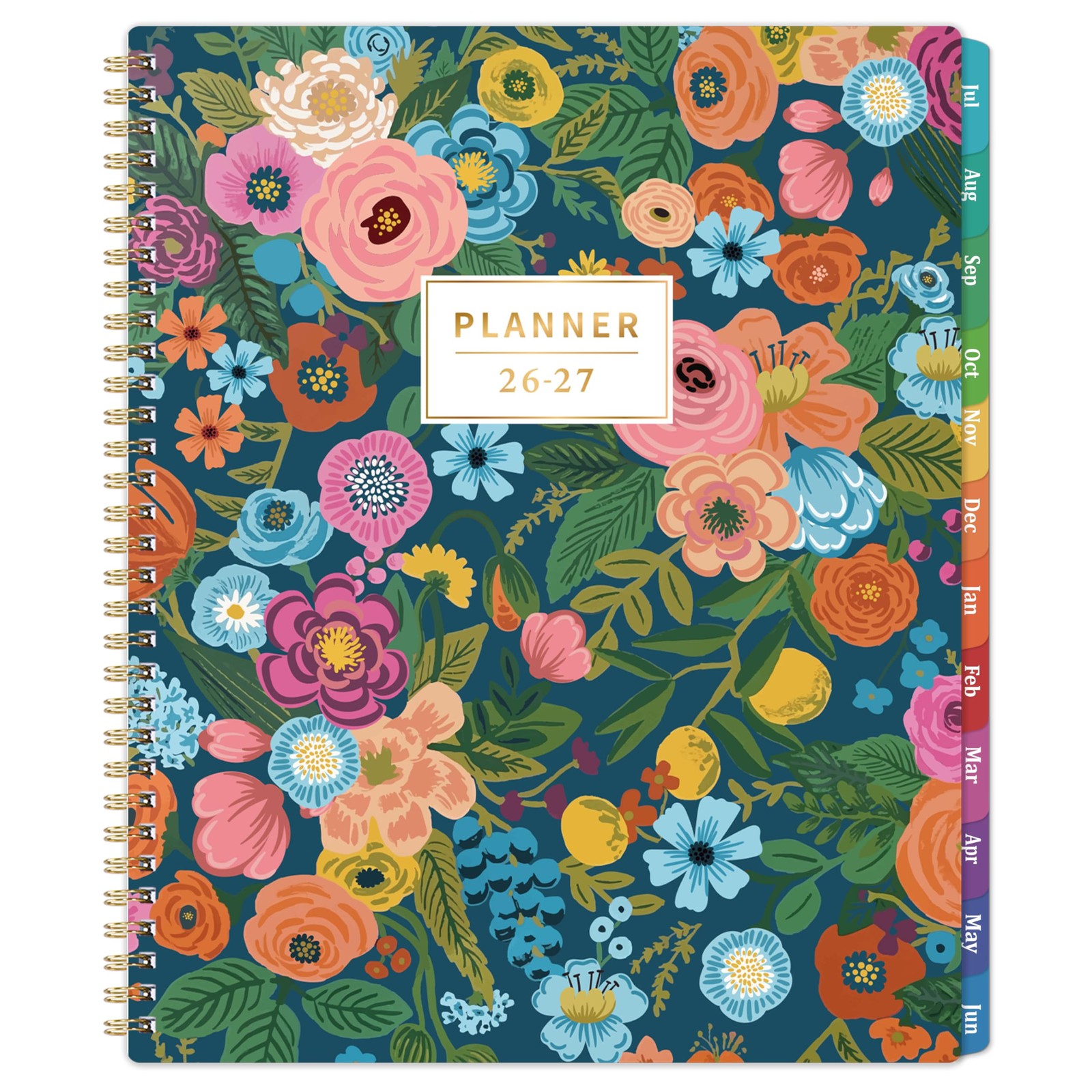 2026-2027 Monthly Planner Twin Wire Binding Monthly Calendar with Pocket