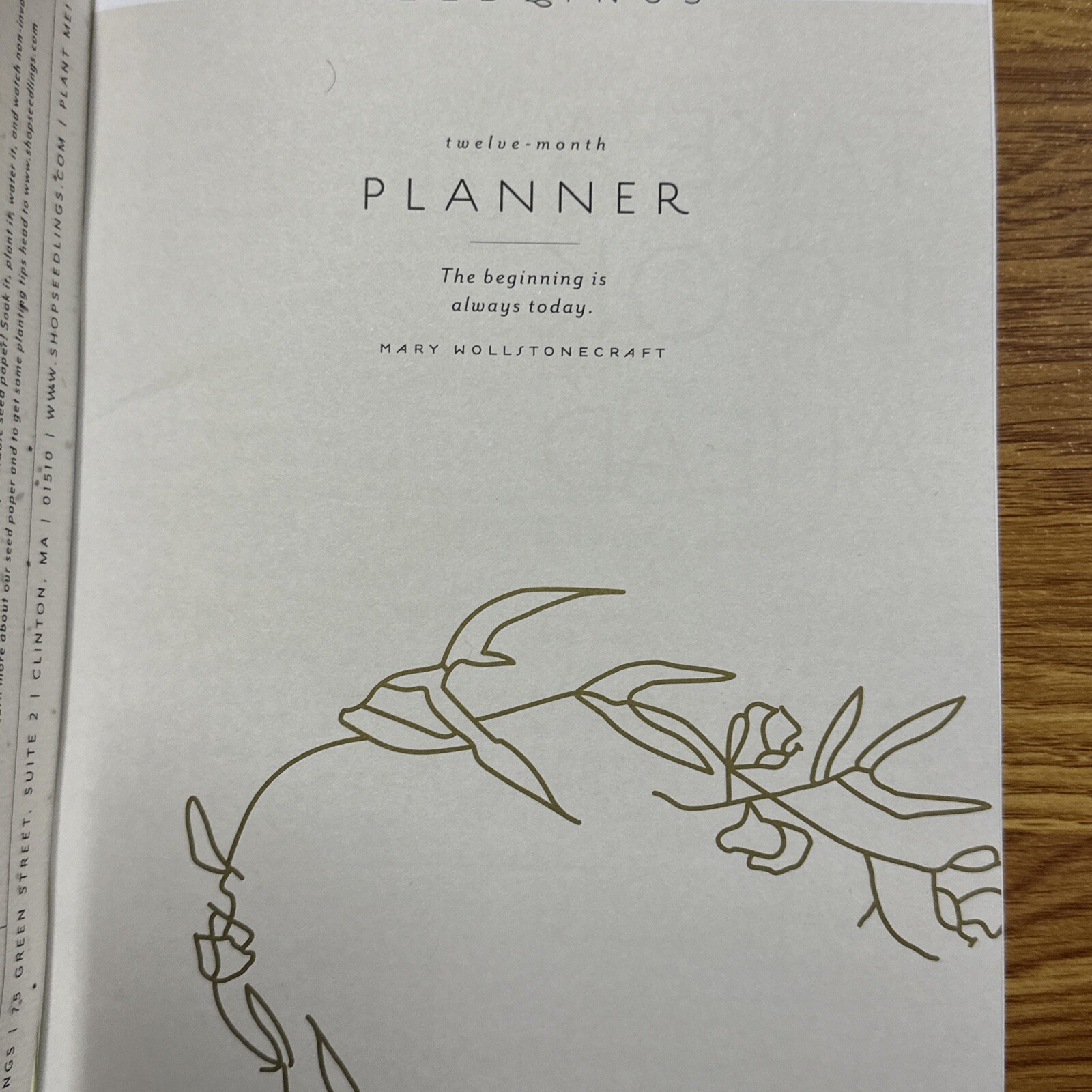 Seedlings 2023 Planner Cuyahoga Valley and 2023 Fortune Calendar Mini Magnet