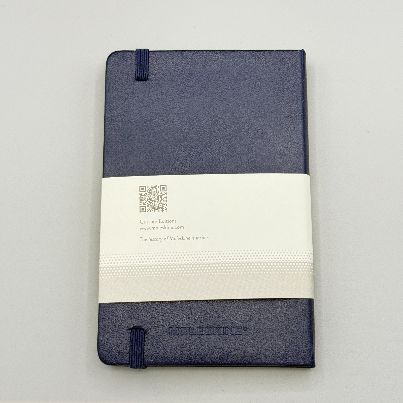 Moleskine Classic Ruled Pocket Notebook, Hard Cover, Sapphire Blue, 3.5 x 5.5 in