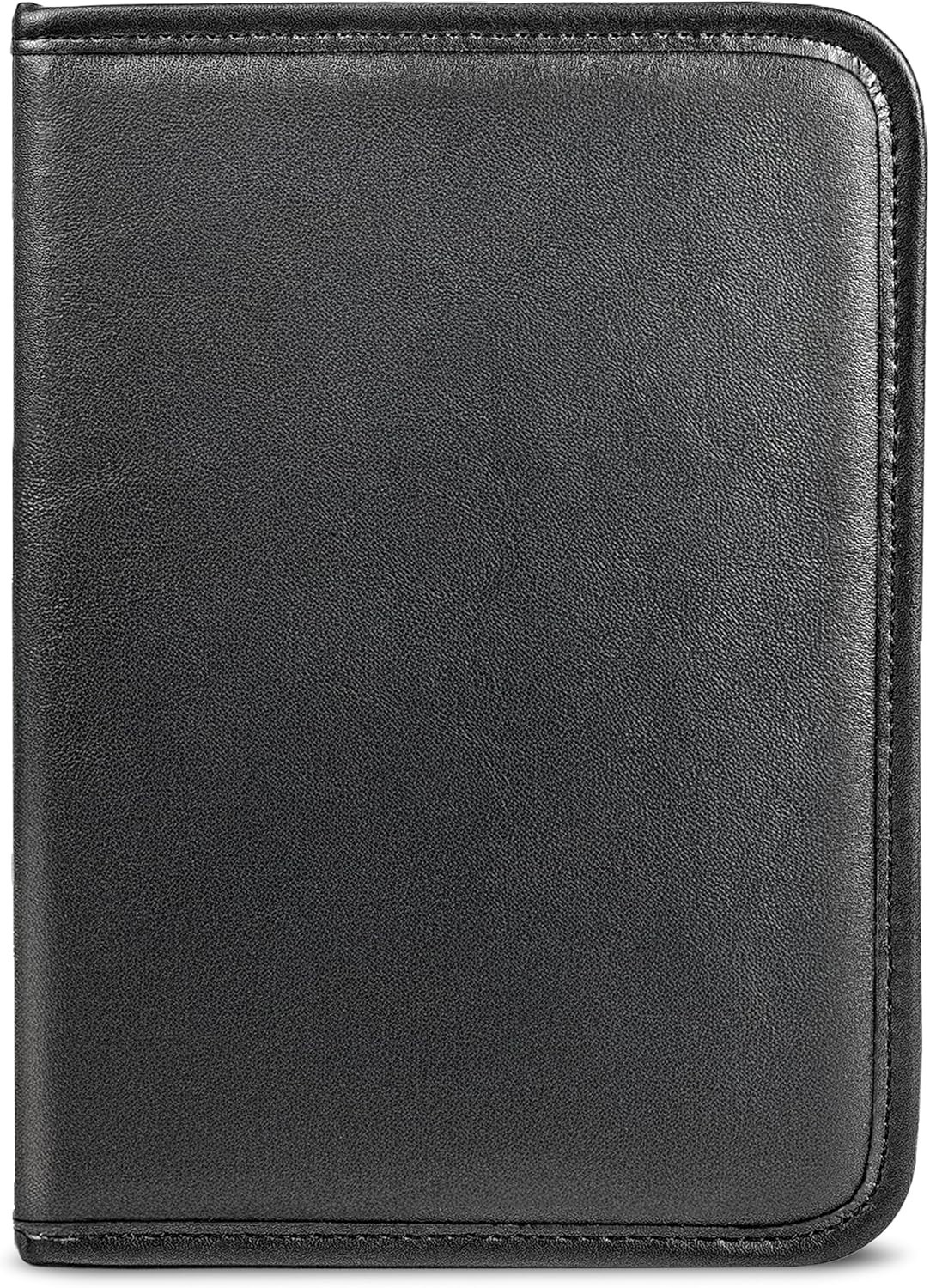 Compact 5×8 Mini Padfolio in Luxurious Faux Leather – Perfect Business Accessory