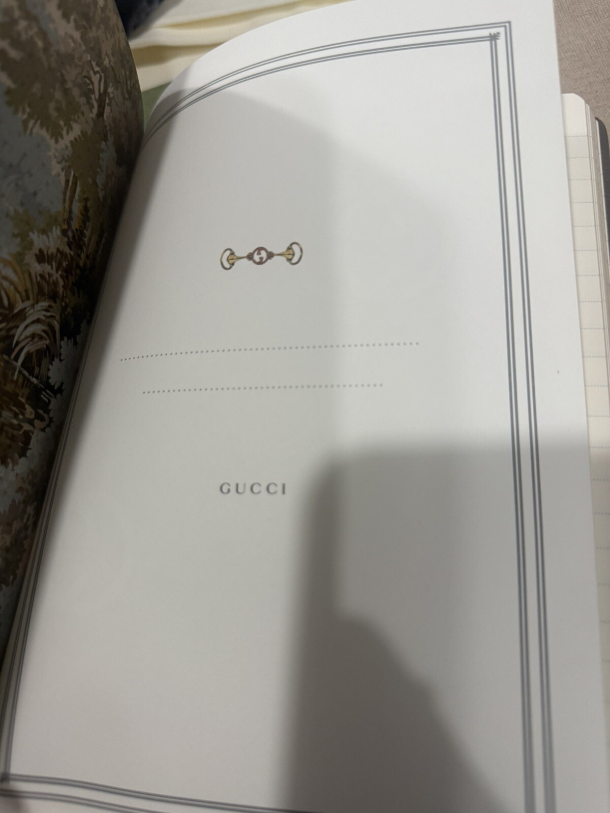 Gucci Limited Edition Luxury Large Notebook Brand New with Box and Dust Bag