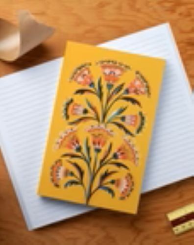 Denik Golden Floral Classic Layflat Notebook, 144 pages NEW
