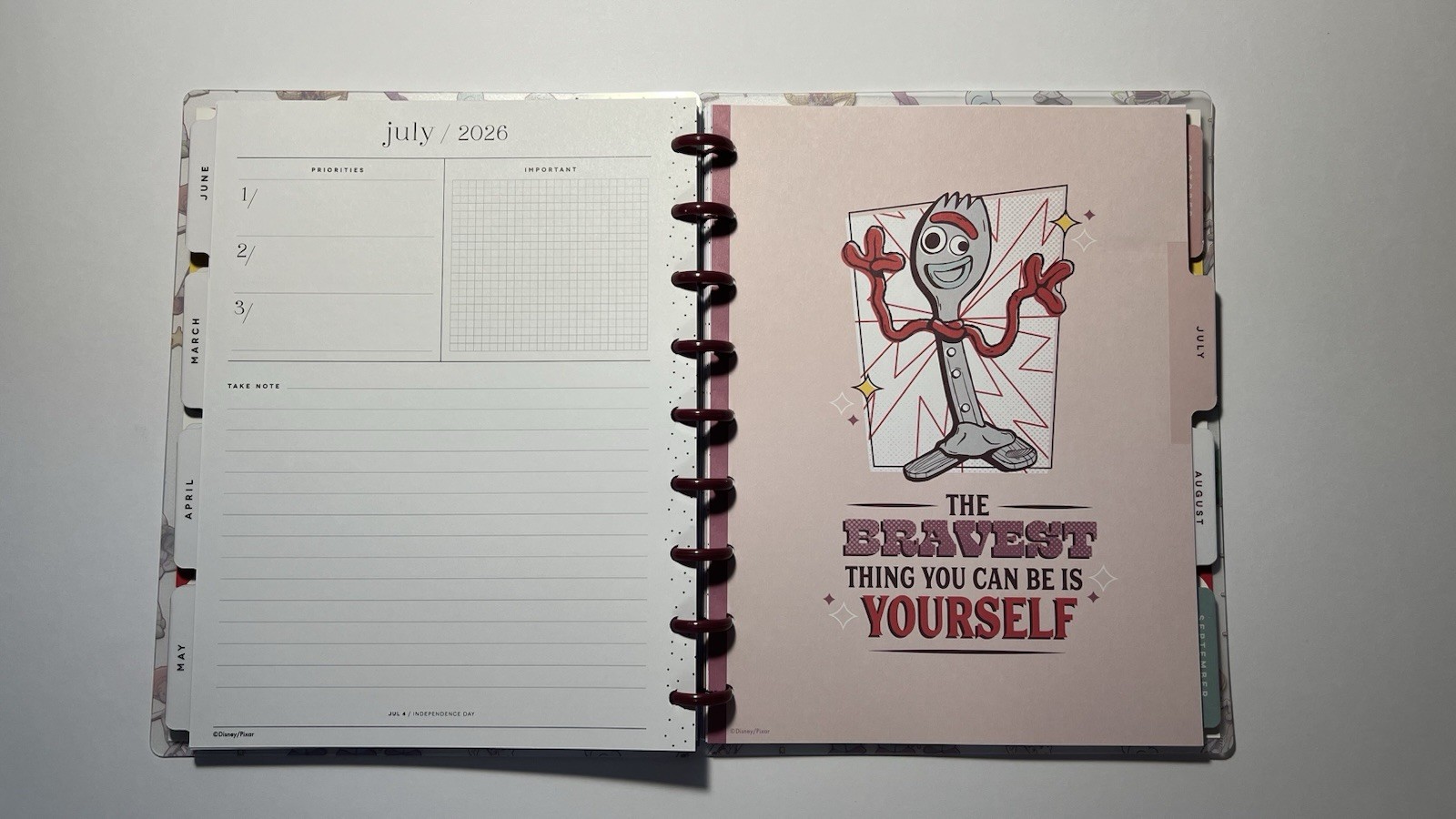 Happy Planner Disney Pixar Toy Story Large Weekly Monthly Planner 2025-2026 NEW