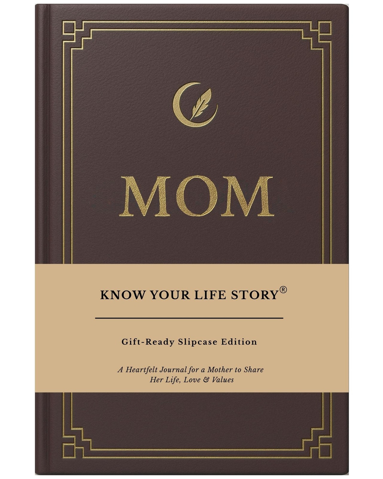 Know Your Life Story®, Mom Gifts: I Want to Story Dark Brown