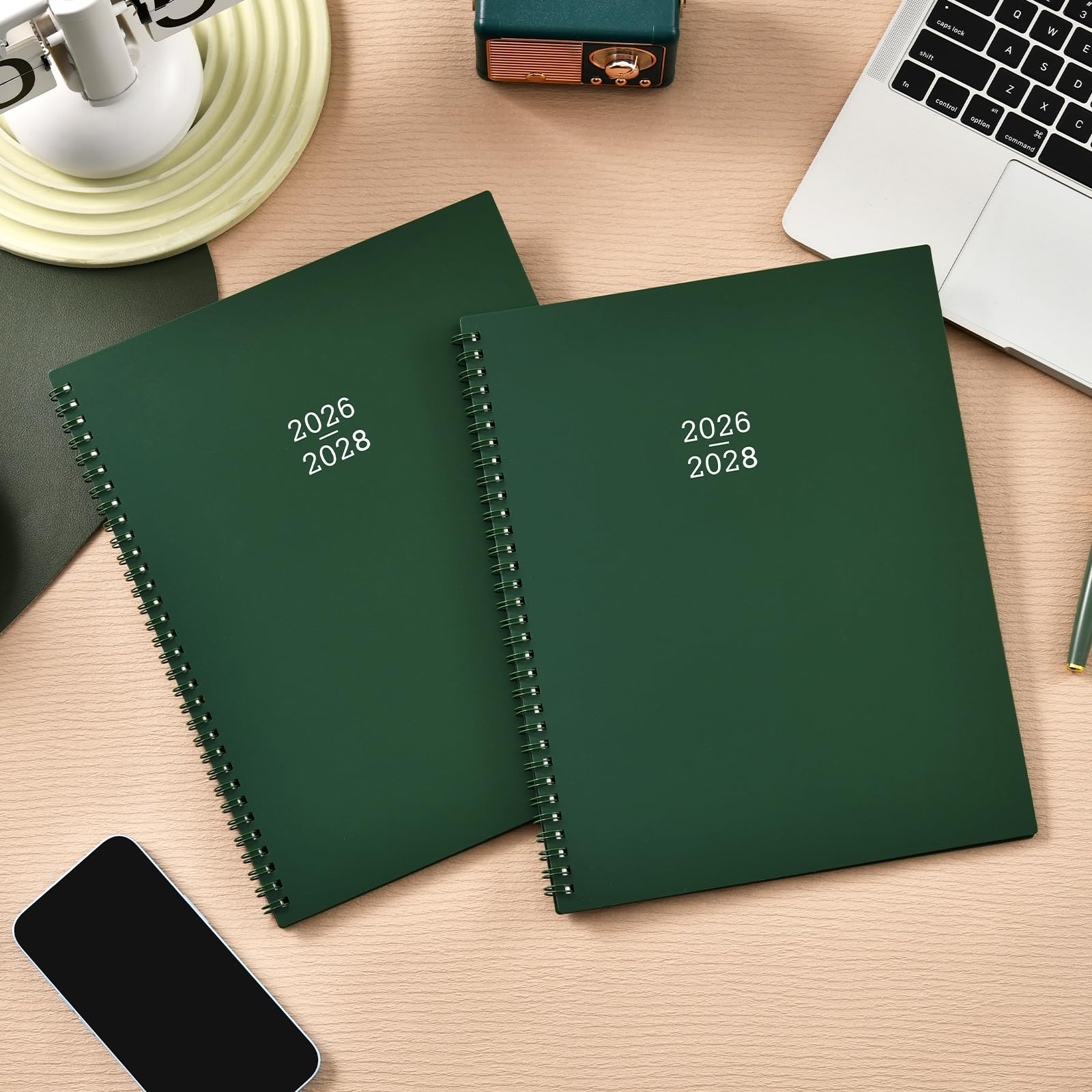 2026 2027 2028 Monthly Planner 24 Month Calendar Tabs Large 9×11 Hardcover